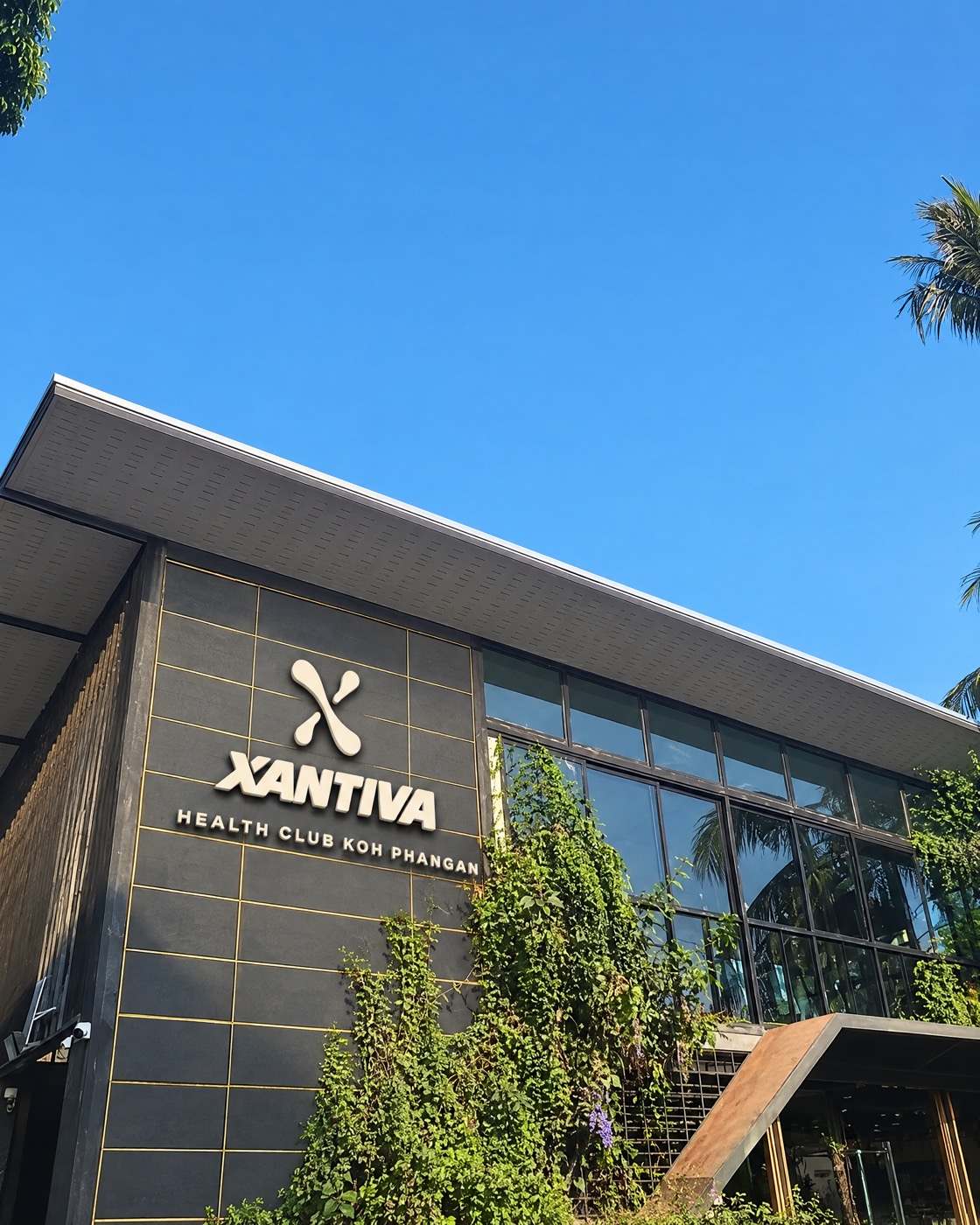 The building with the new Xantiva sign