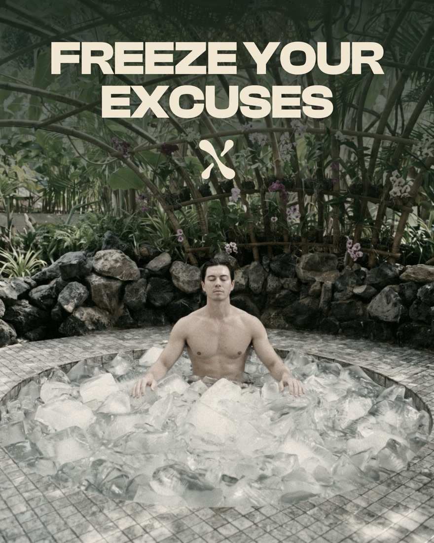 Post: Freeze your excuses, ice bath